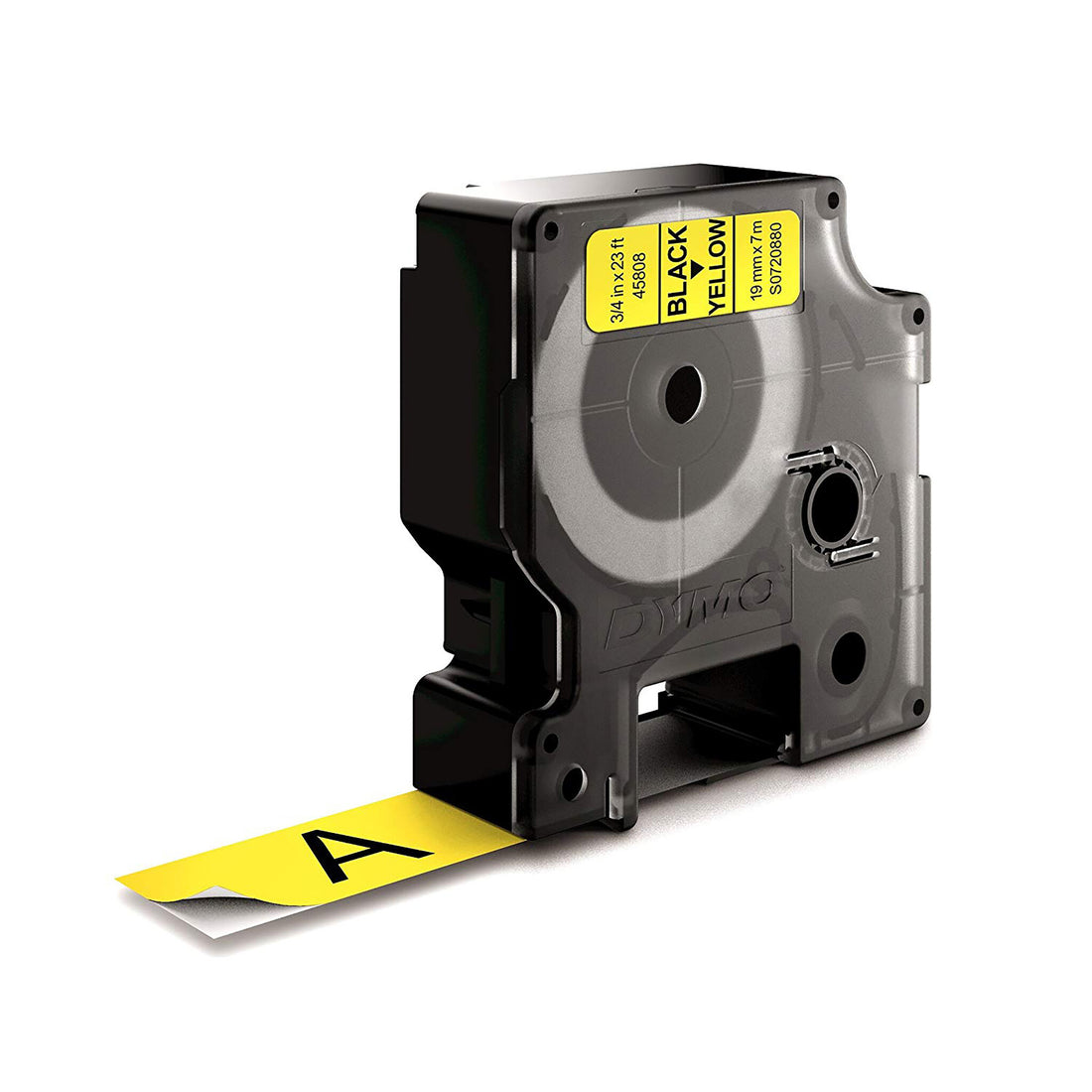DYMO Authentic D1 Labels | Black Print on Yellow Tape | 19 mm x 7 m | Self-Adhesive Labels for LabelManager - image 4