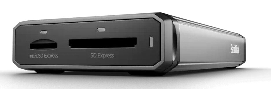 SanDisk PRO-READER card reader USB 3.2 Gen 2 (3.1 Gen 2) Type-C Black, Grey