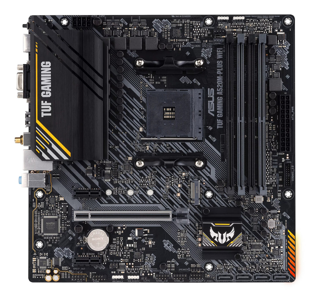 ASUS TUF GAMING A520M-PLUS WIFI AMD A520 Socket AM4 micro ATX - image 2