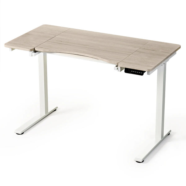 Smart Planner Electric Height Adjustable Desk - Light Wood