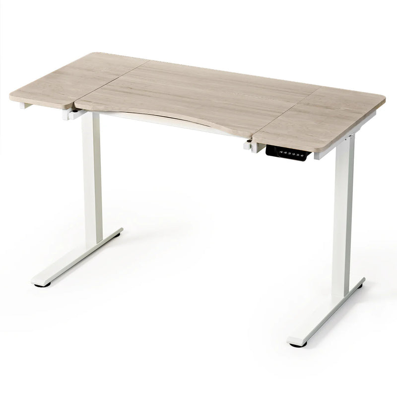 Smart Planner Electric Height Adjustable Desk - Light Wood