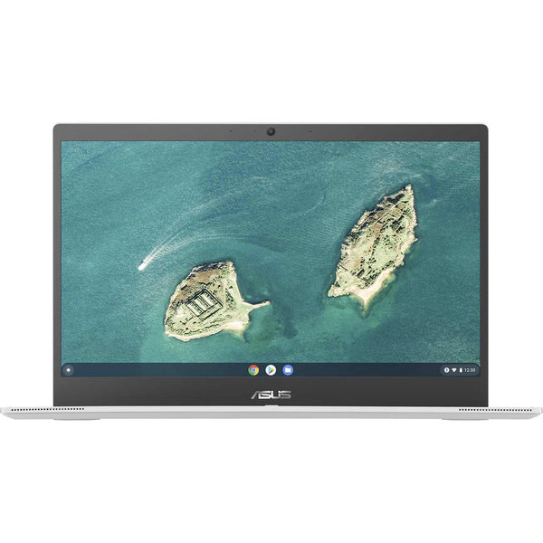 ASUS Chromebook CX1500CNA 15.6 inch HD Laptop - Celeron N3350, 4GB RAM, 64GB eMMC, Intel HD Graphics, ChromeOS, Transparent Silver (Grade A - Good)
