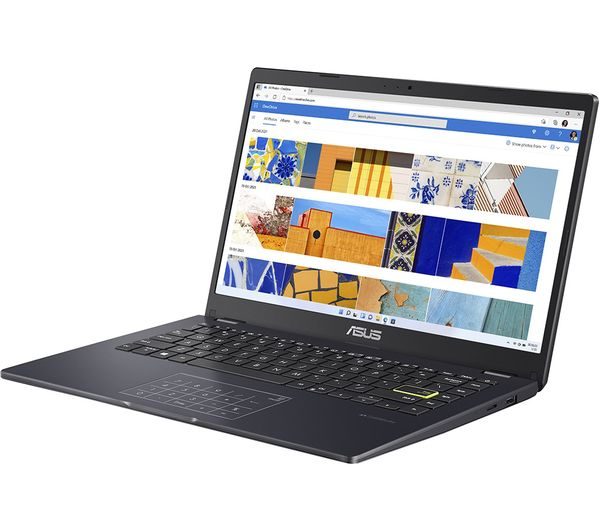 ASUS Vivobook E410MA 14 inch FHD Laptop - Celeron N4020, 4GB RAM, 64GB eMMC, Intel UHD Graphics 600, Windows 11 Home, Peacock Blue (Grade A1 - Like New)