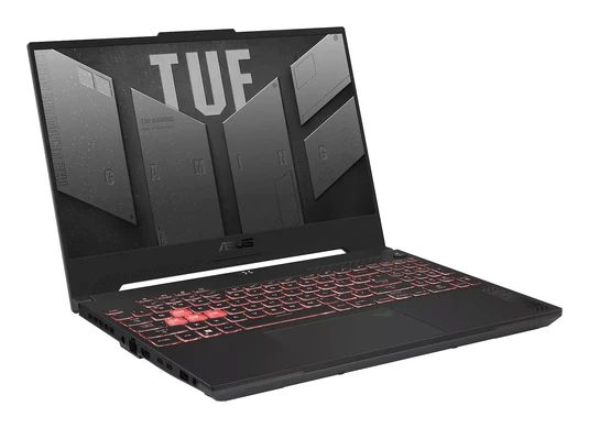 ASUS TUF Gaming A15 FA507NVR 15.6 inch FHD 144Hz Laptop - Ryzen 7 7435HS, 16GB RAM, 512GB SSD, GeForce RTX 4060 8GB, Windows 11 Home, Black and Grey