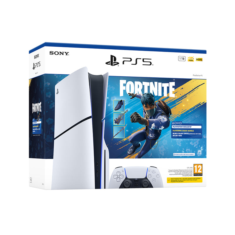PlayStation 5 Disc Edition Fortnite Flowering Chaos Bundle