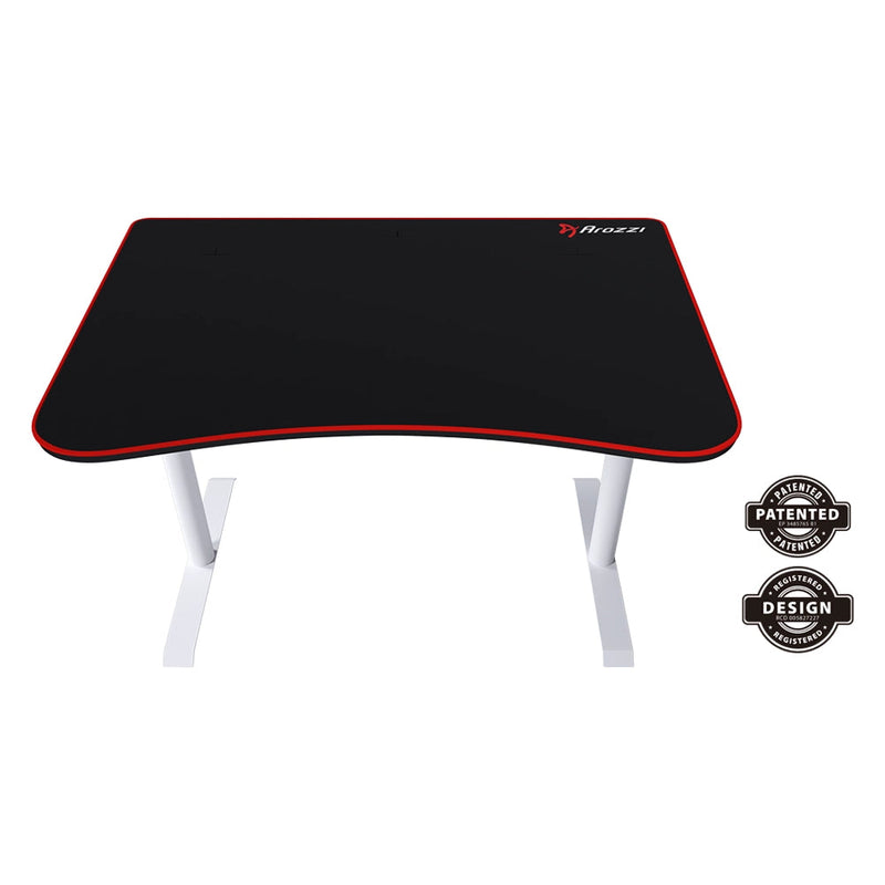 Arozzi Arena Fratello Gaming Desk - White