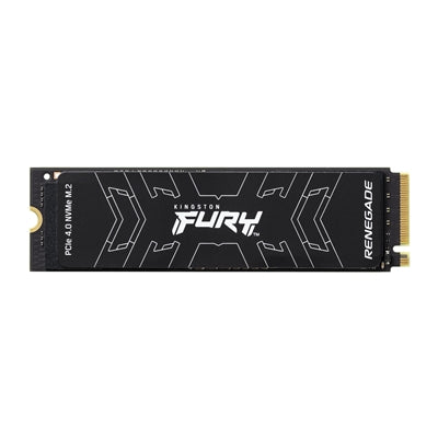 Kingston 1TB Fury Renegade M.2 NVMe SSD, M.2 2280, PCIe4, Aluminium Heatspreader - PS5 Compatible