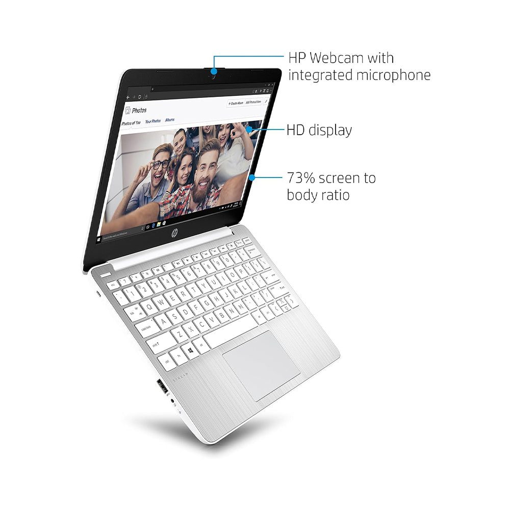 HP Stream Laptop 11.6", 4GB RAM, 64GB eMMC - White (Grade A1 - Like New) - image 12