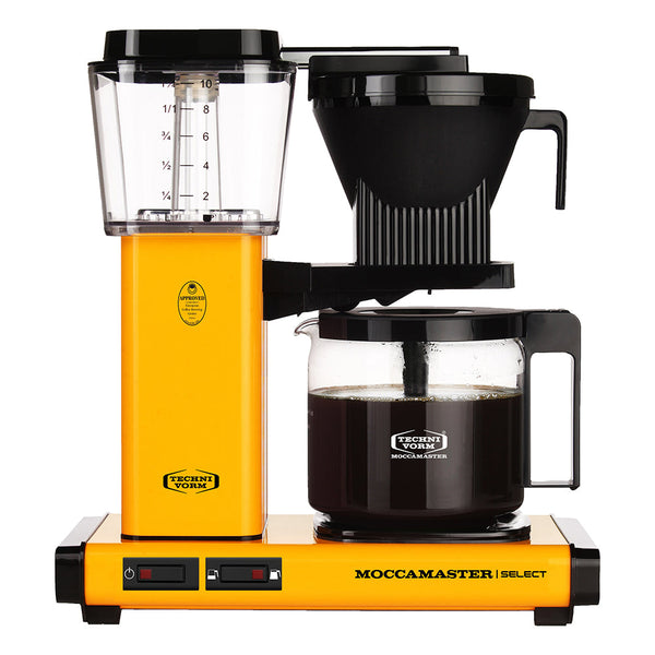 Moccamaster KBG Select Coffee Machine - Yellow Pepper