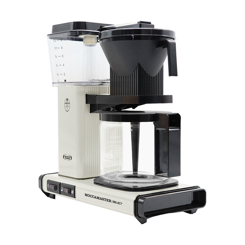 Moccamaster KBG Select Coffee Machine - Off White
