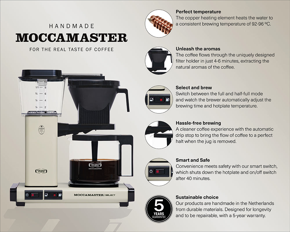 Moccamaster KBG Select Coffee Machine - Forest Green - image 5