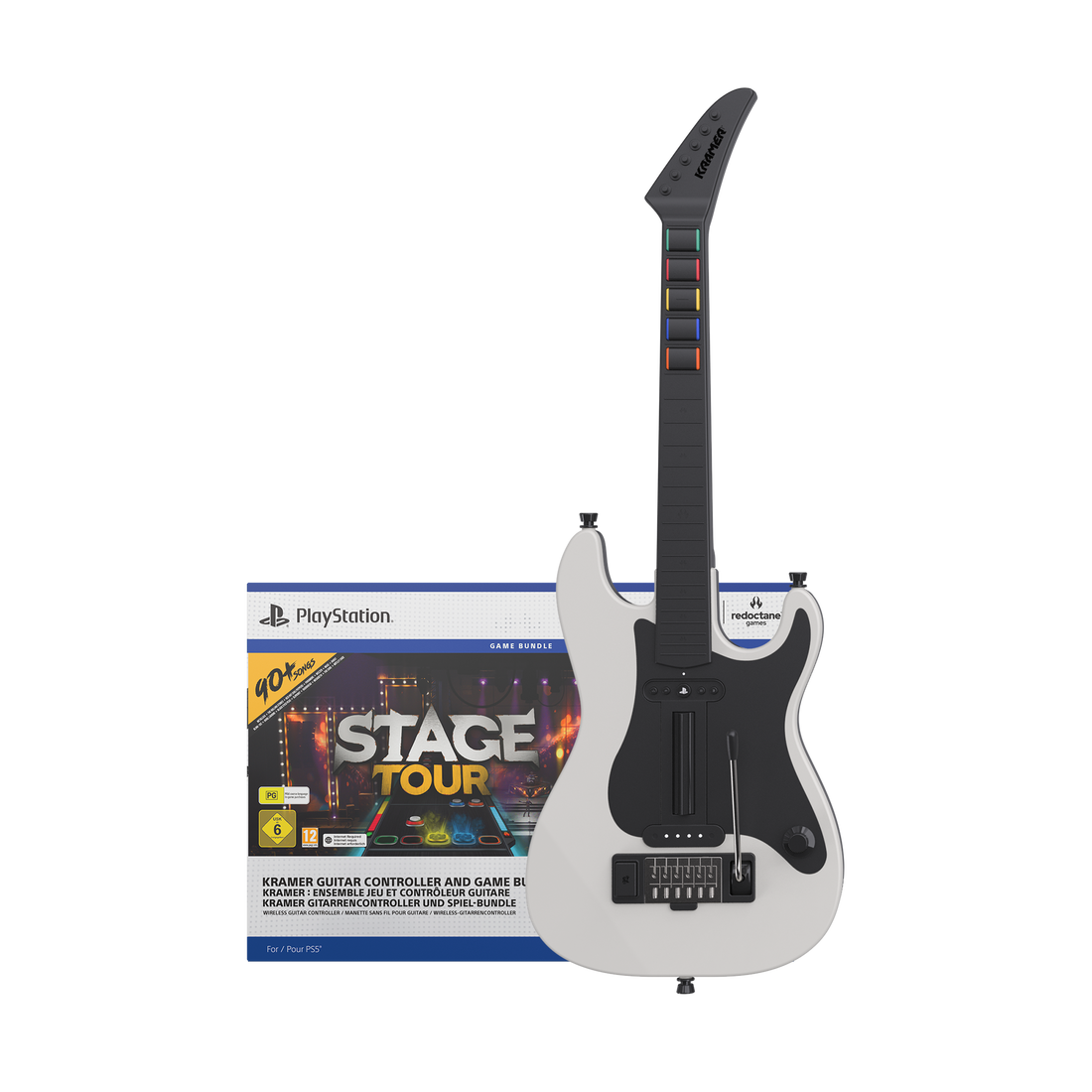 Stage Tour Kramer Wireless Guitar Controller & Game Bundle - PS5