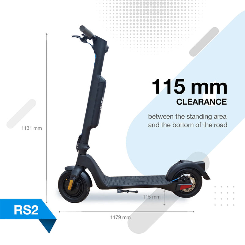 RILEY RS2 V2 Electric Folding Scooter - Black