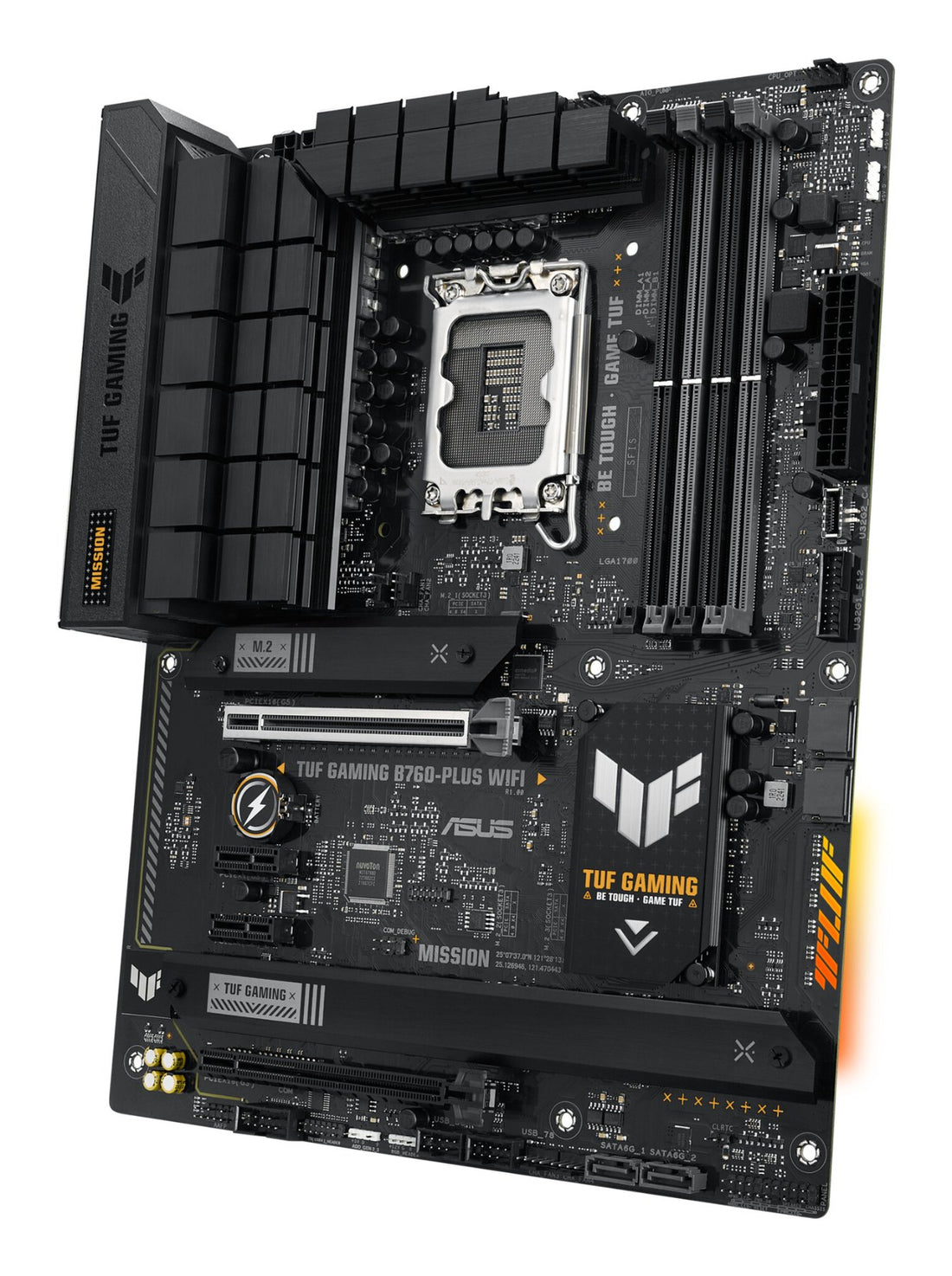 ASUS TUF Gaming B760-Plus WIFI Intel B760 LGA 1700 ATX – Grade A1 (Open box)