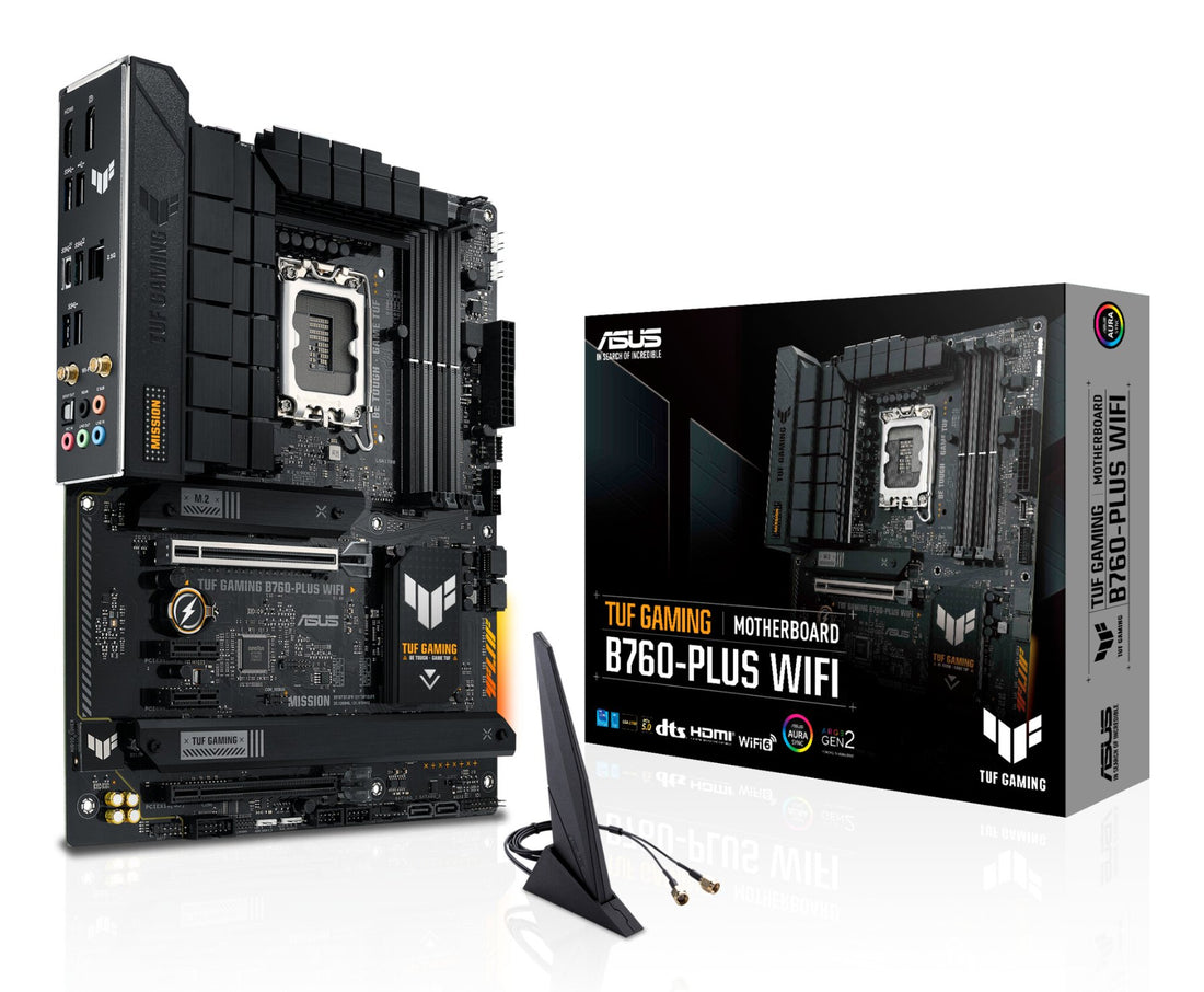 ASUS TUF Gaming B760-Plus WIFI Intel B760 LGA 1700 ATX – Grade A1 (Open box)