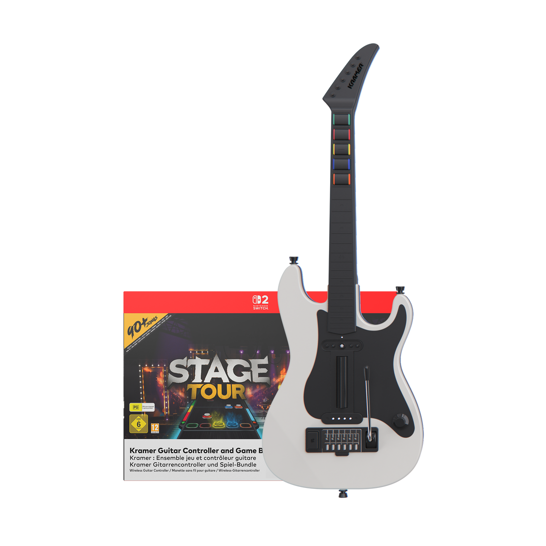 Stage Tour Kramer Wireless Guitar Controller & Game Bundle - Nintendo Switch 2