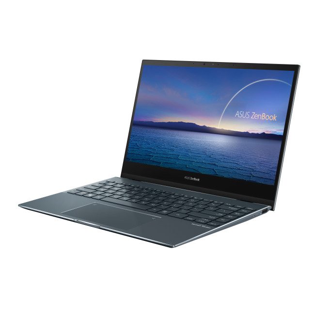 ASUS Zenbook Flip UX363JA 13.3 inch FHD Laptop - Core i5-1035G4, 8GB RAM, 512GB SSD, Intel Iris Plus Graphics, Windows 10 Home, Pine Grey