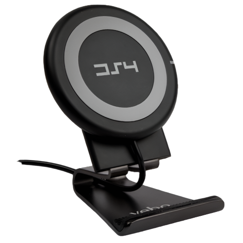 Veho VWC-001-DS4 DS-4 Qi wireless fast charge pad and cradle for Samsung S8 / S9 and iPhone 8/X 10W