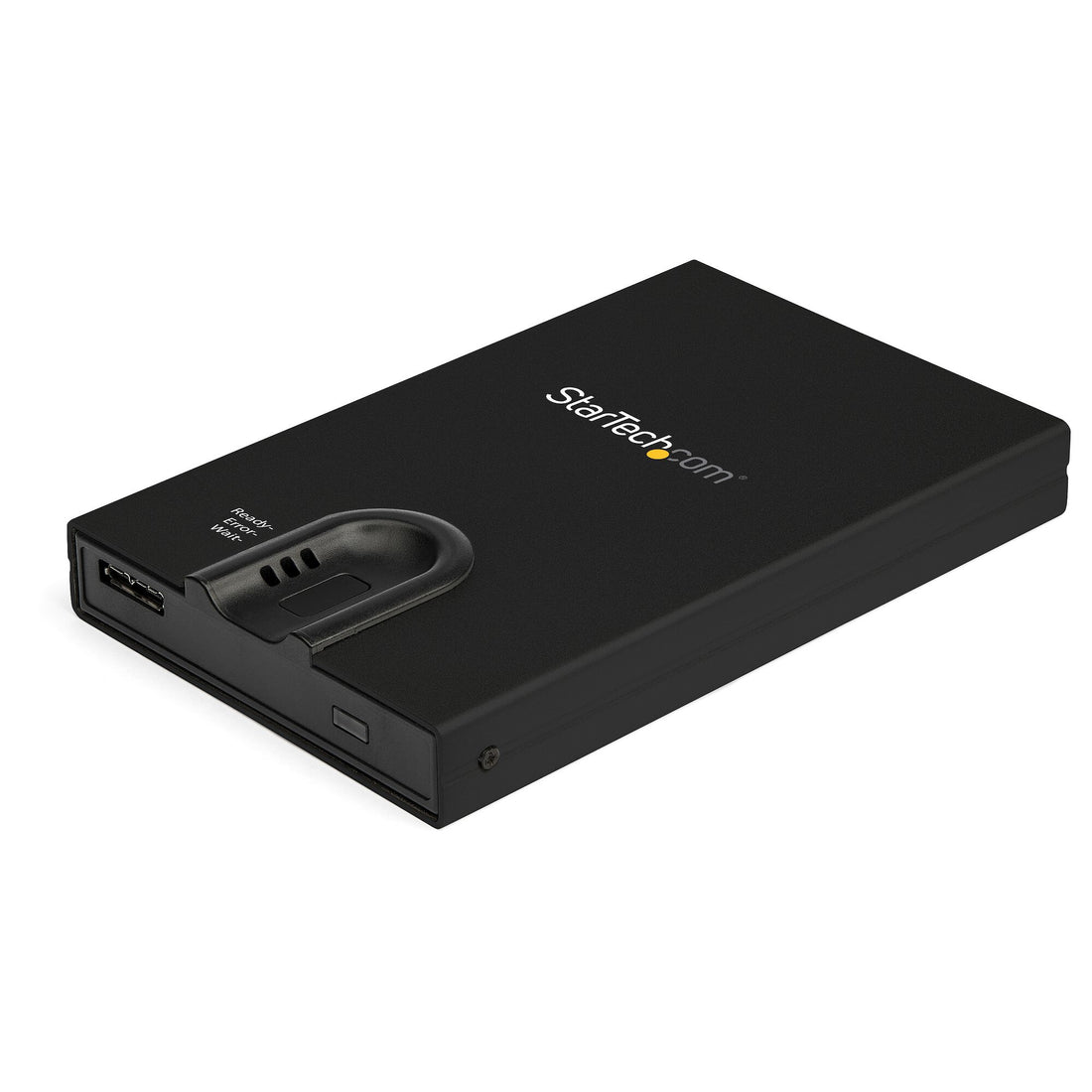 StarTech.com Biometric Enclosure - Encrypted USB 3.0 2.5" SATA Hard Drive Enclosure - Fingerprint/Password
