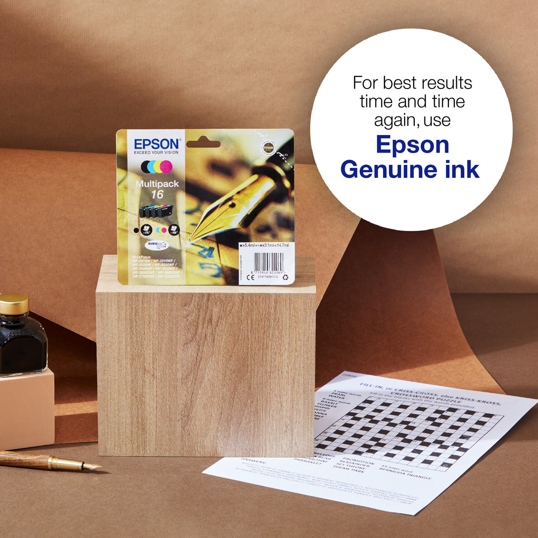 Epson Pen and crossword Multipack 4-colours 16XL DURABrite Ultra Ink - image 3