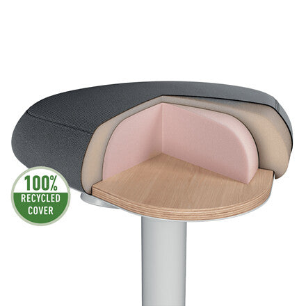 Leitz Ergo Active Sitting Stool with Comfort Seat - image 5
