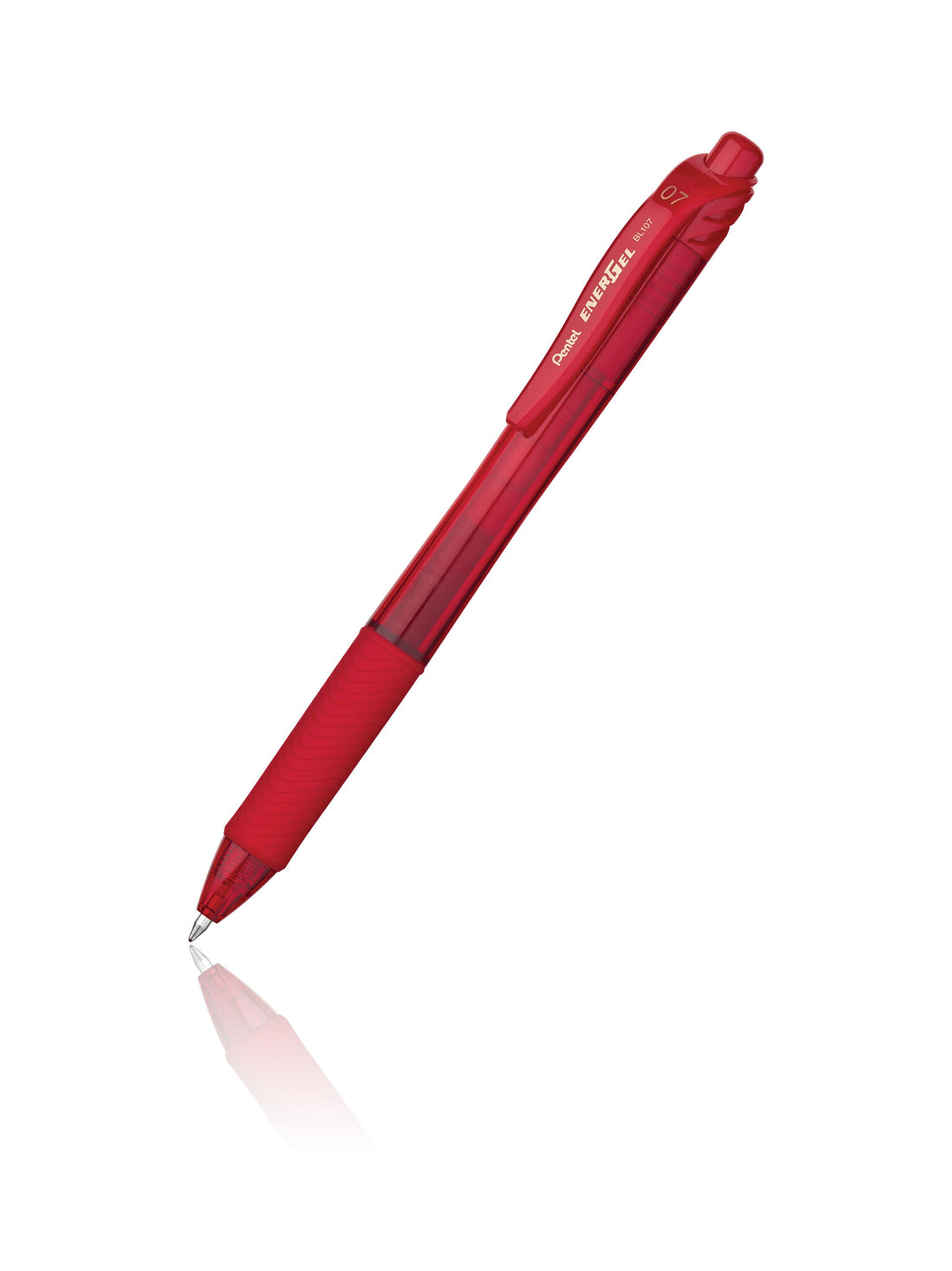 Pentel Energel X Retractable gel pen Red 12