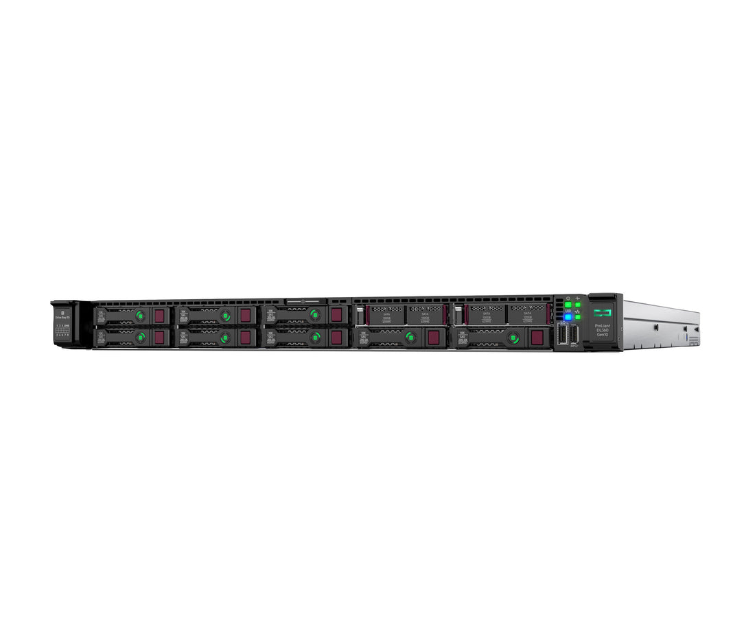 HPE ProLiant DL360 Gen10 4214R 2.4GHz 12-core 1P 32GB-R P408i-a NC 8SFF 500W PS Server