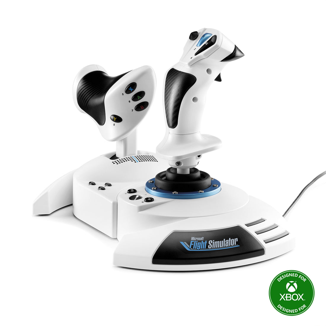 Thrustmaster T.Flight Hotas One Microsoft Flight Simulator Edition Black, White USB Joystick + engine control