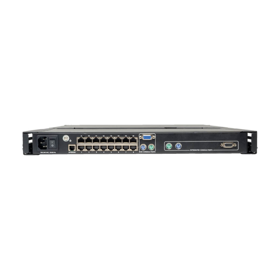 Tripp Lite B070-016-19 NetCommander 16-Port Cat5 1U Rack-Mount Console KVM Switch with 19-in. LCD - image 2