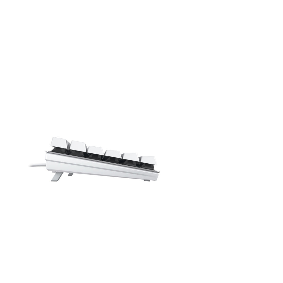 CHERRY KC 200 MX keyboard Universal USB QWERTZ German Silver, White - image 3