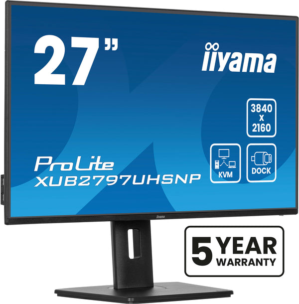 iiyama ProLite 27" 4K UHD Monitor (XUB2797UHSNP-B1)