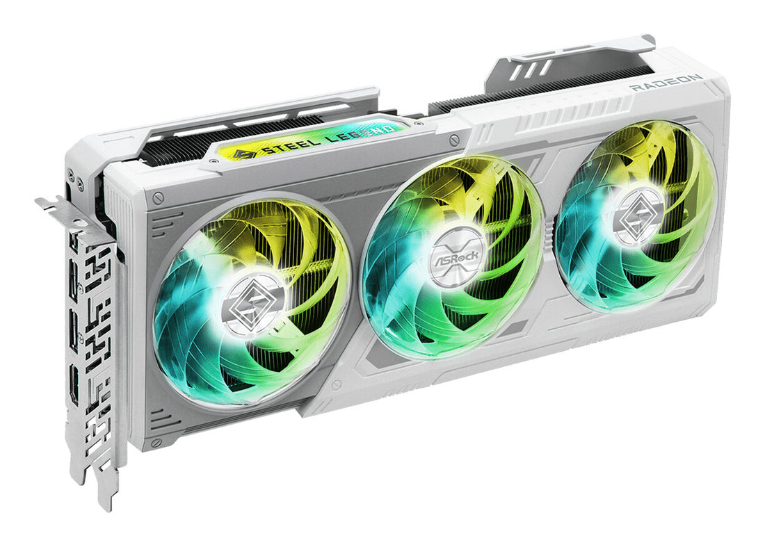 ASRock AMD Radeon RX 9070 XT Steel Legend 16GB GDDR6 Graphics Card - image 2