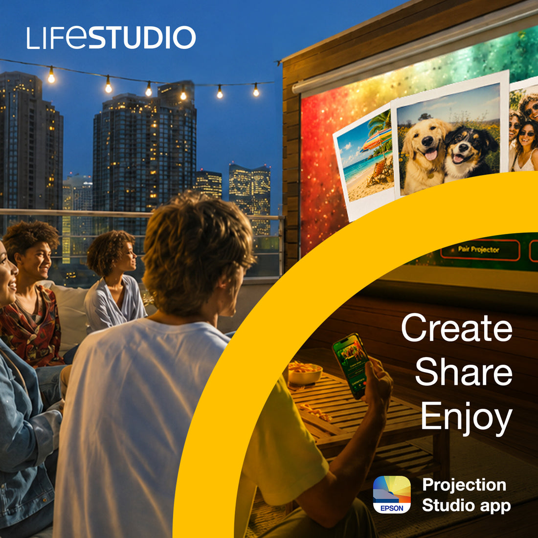 Epson Lifestudio Flex Plus — EF-73 Night Black