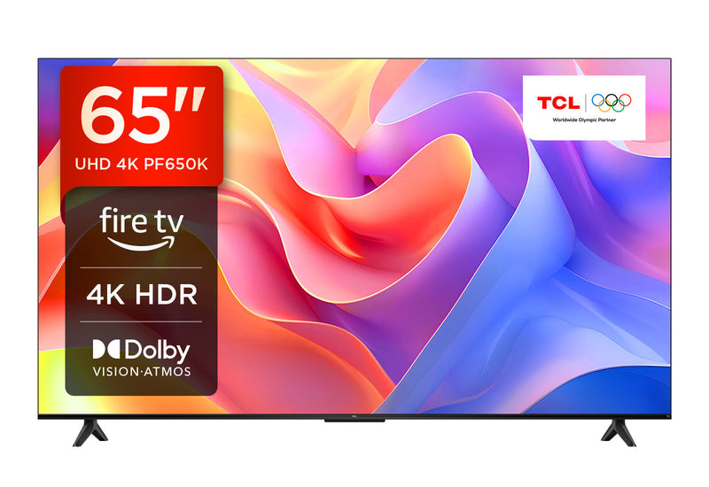 TCL 65PF650K TV 165.1 cm (65") 4K Ultra HD Smart TV Wi-Fi Titanium
