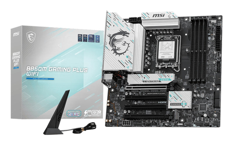MSI B860M GAMING PLUS WIFI motherboard Intel B860 LGA 1851 (Socket V1) micro ATX