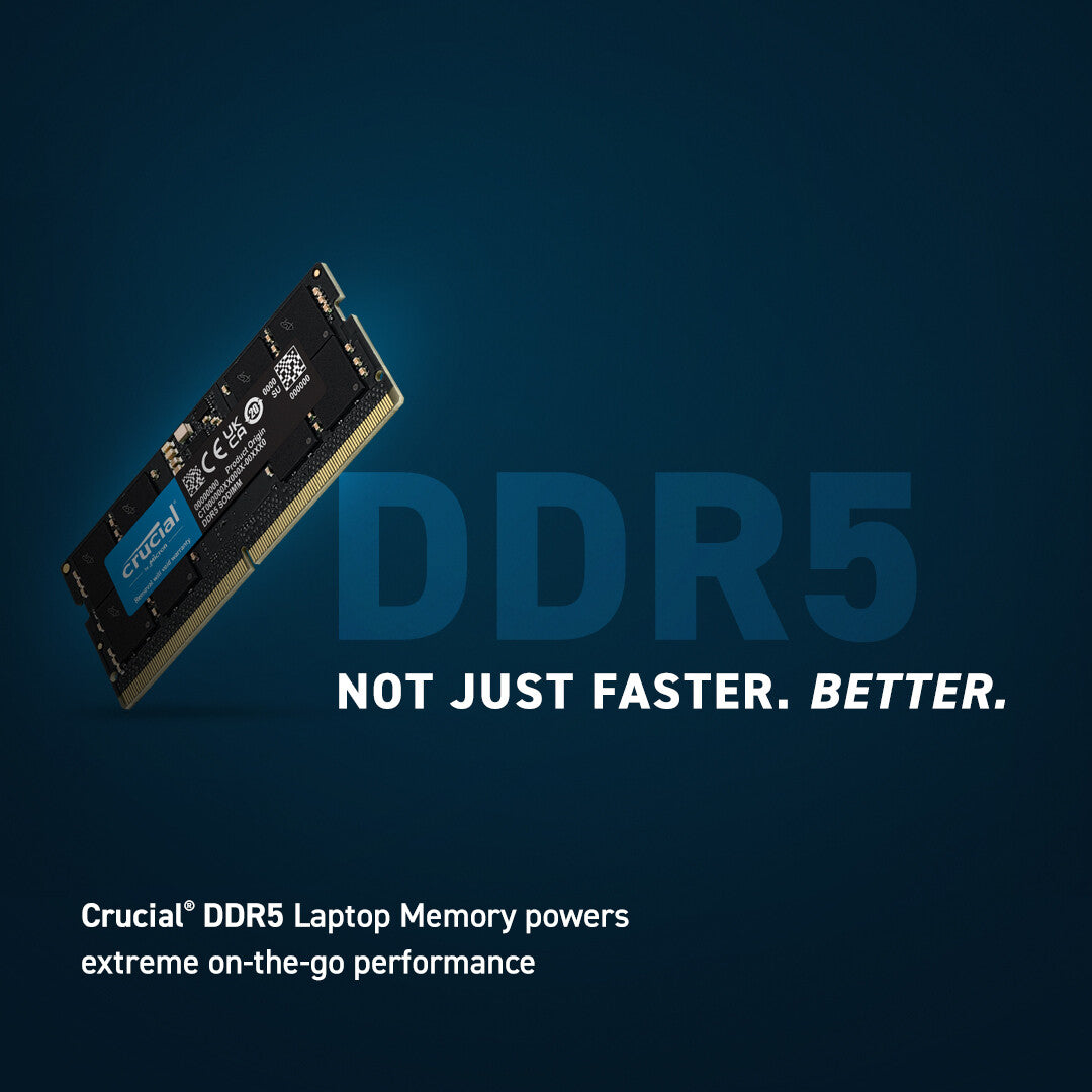 Crucial CT24G56C46S5 memory module 24 GB 1 x 24 GB DDR5 262-pin SO-DIMM ECC - image 2