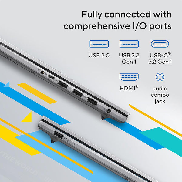 ASUS Vivobook 15 Laptop (90NB13Y2-M00V50) - Intel Core i3-1315U, 8GB RAM, 512GB SSD, Windows 11 Home