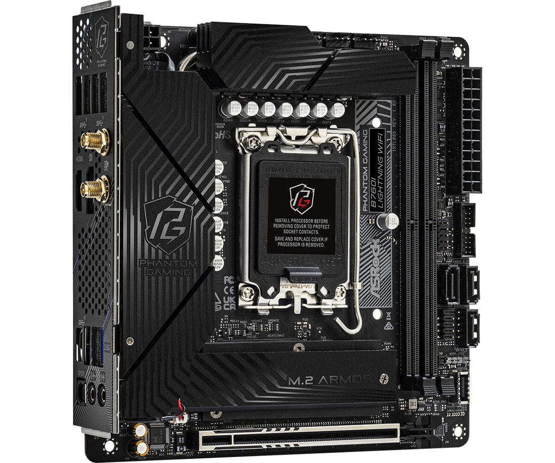 Asrock B760I Lightning WiFi Intel B760 LGA 1700 mini ITX - image 4