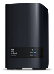 Western Digital My Cloud EX2 Ultra NAS Desktop Marvell Armada 385 1 GB DDR3 8 TB HDD My Cloud OS Black