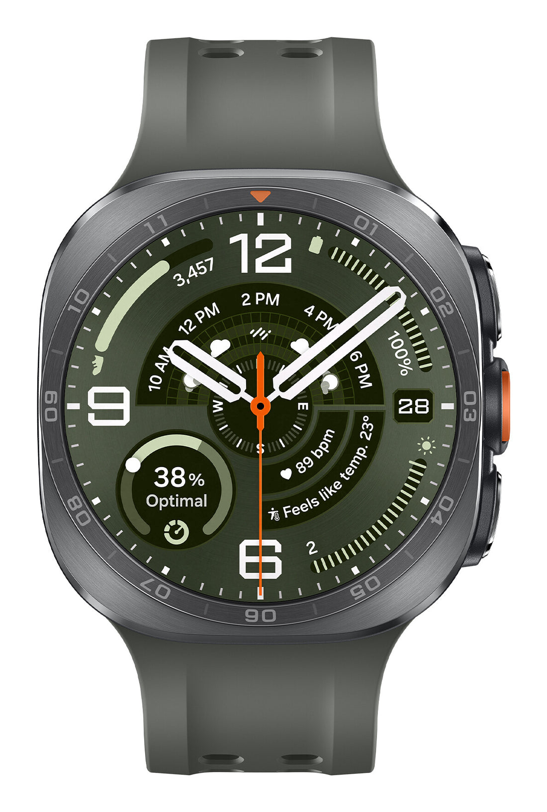 Samsung Galaxy Watch Ultra2 1.5" AMOLED 47 mm Digital 498 x 498 pixels Touchscreen 4G Silver Wi-Fi GPS - image 2