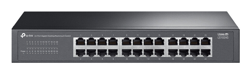 TP-Link LS1024G network switch Unmanaged Gigabit Ethernet (10/100/1000) Black