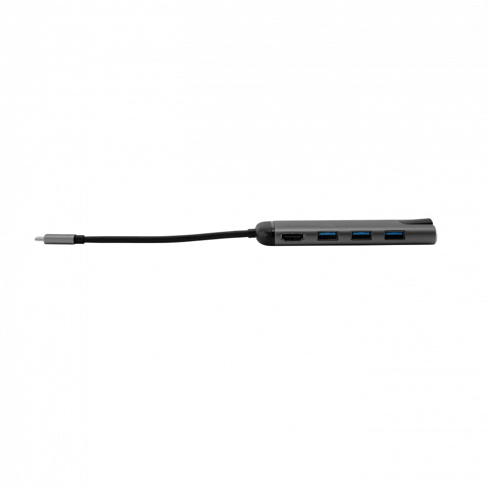 Verbatim 49142 laptop dock/port replicator USB 3.2 Gen 1 (3.1 Gen 1) Type-C Black, Silver - image 6