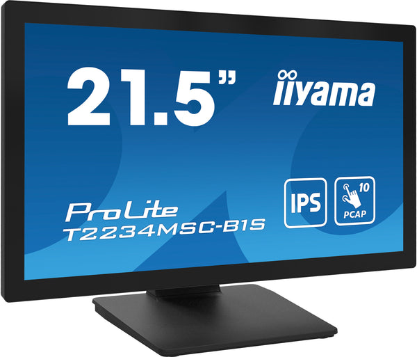 iiyama ProLite 21.5" Full HD Touchscreen Monitor (T2234MSC-B1S)