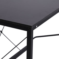 HOMCOM Corner Gaming Desk L-Shape Computer Desk - Black