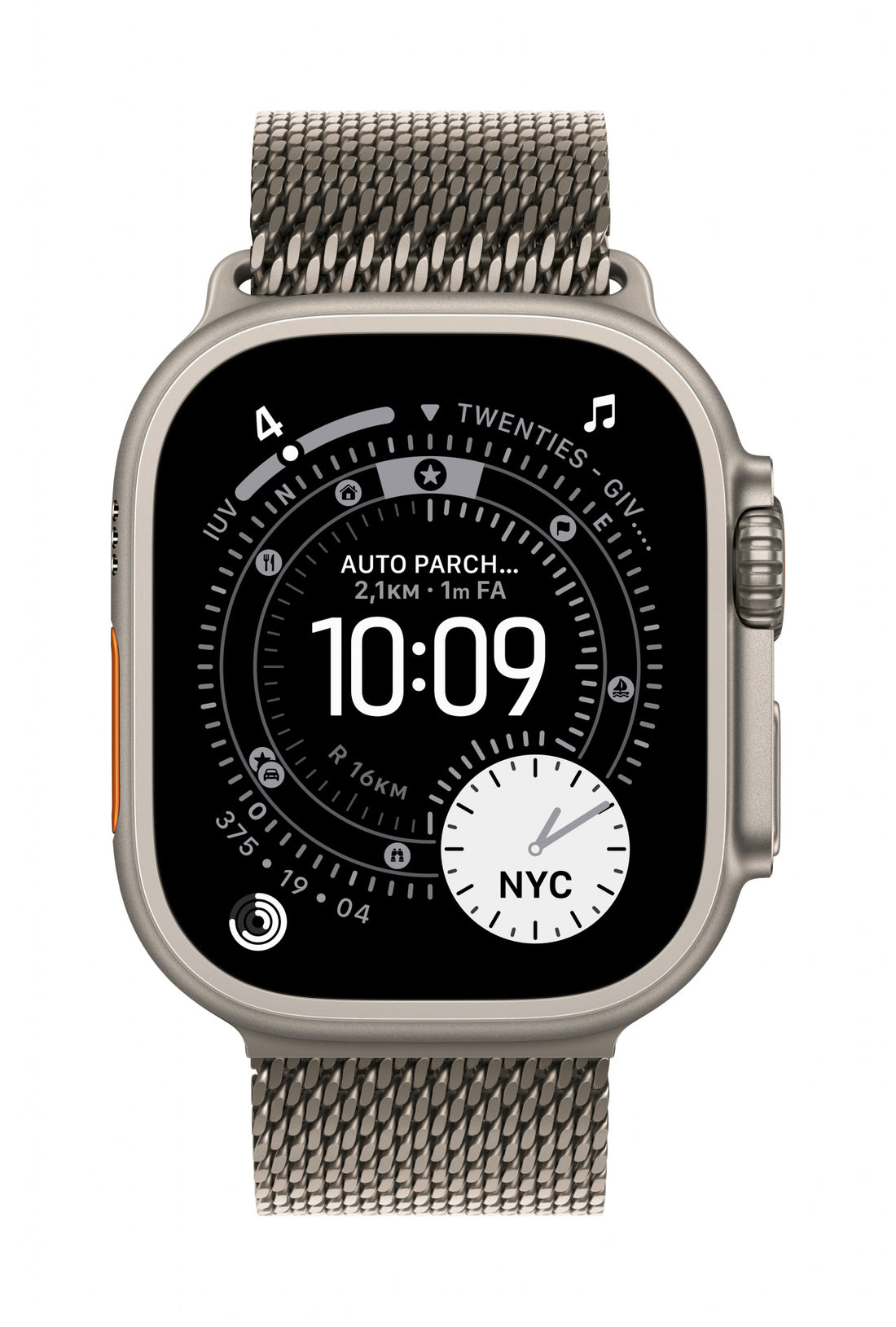 Apple 49mm Titanium Milanese Loop (MGHP4ZM/A)