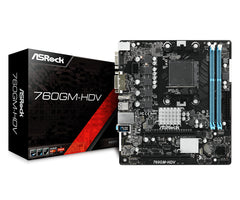 Asrock 760GM-HDV AMD 760G Socket AM3+ micro ATX
