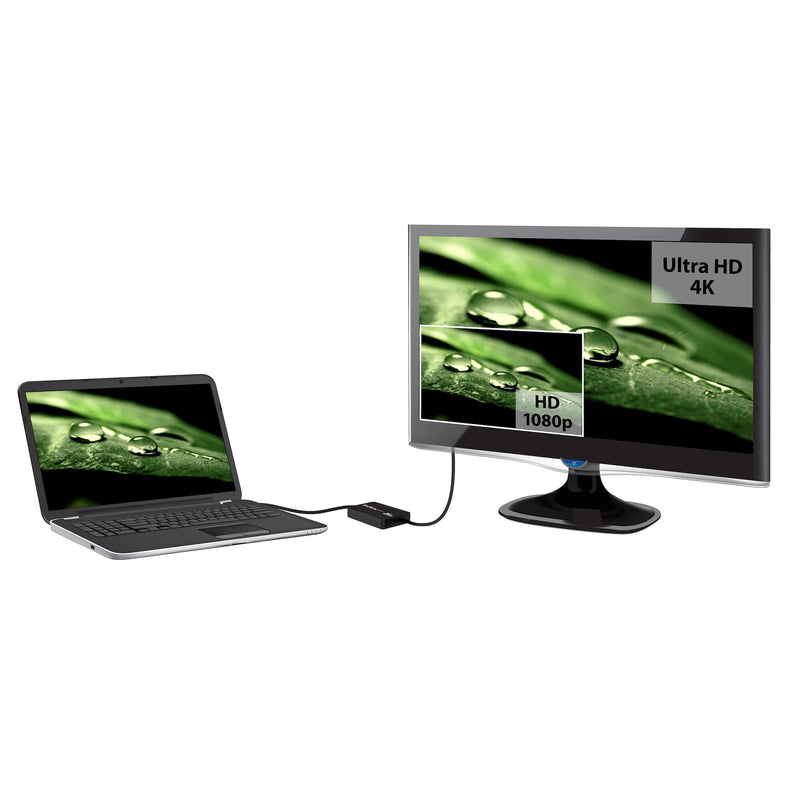 StarTech.com USB 3.0 to HDMI Adapter - 4K 30Hz Ultra HD - DisplayLink Certified - USB Type-A to HDMI Display Adapter Converter for Monitor - External Video & Graphics Card - Mac & Windows