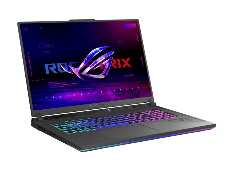 ASUS ROG Strix G18 G814JI-N6070W Intel® Core™ i9 i9-13980HX Laptop 45.7 cm (18") WQXGA 32 GB DDR5-SDRAM 1 TB SSD NVIDIA GeForce RTX 4070 Wi-Fi 6E (802.11ax) Windows 11 Home Black, Grey