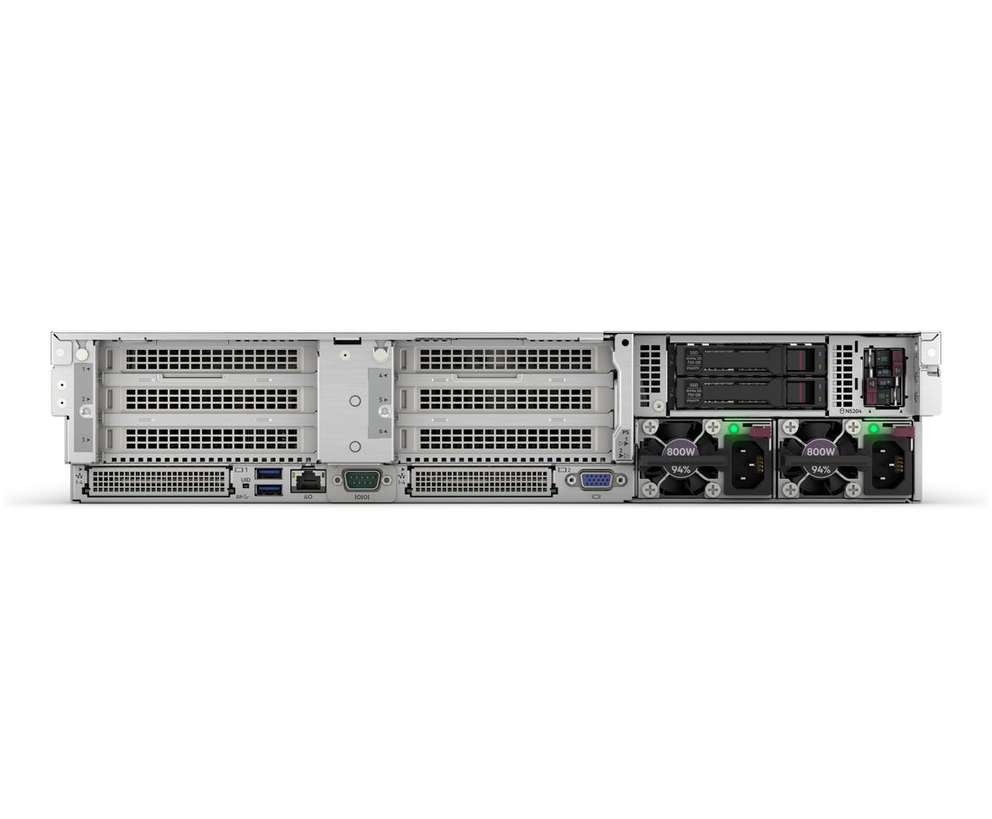 HPE ProLiant DL345 Gen11 9115 2.6GHz 16c 1P 2x32GB-R 8SFF MR416i-p NC BCM5719 2x1000W PS EU Server - image 4