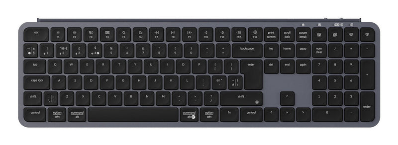 Keychron B6 Pro keyboard Home/Office USB + RF Wireless + Bluetooth QWE ...